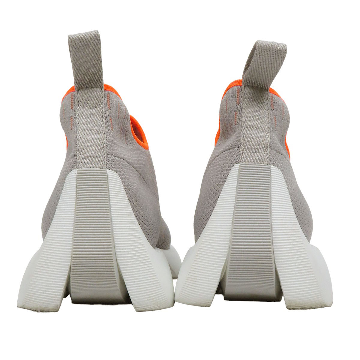 Hermes Sneakers Grey Orange