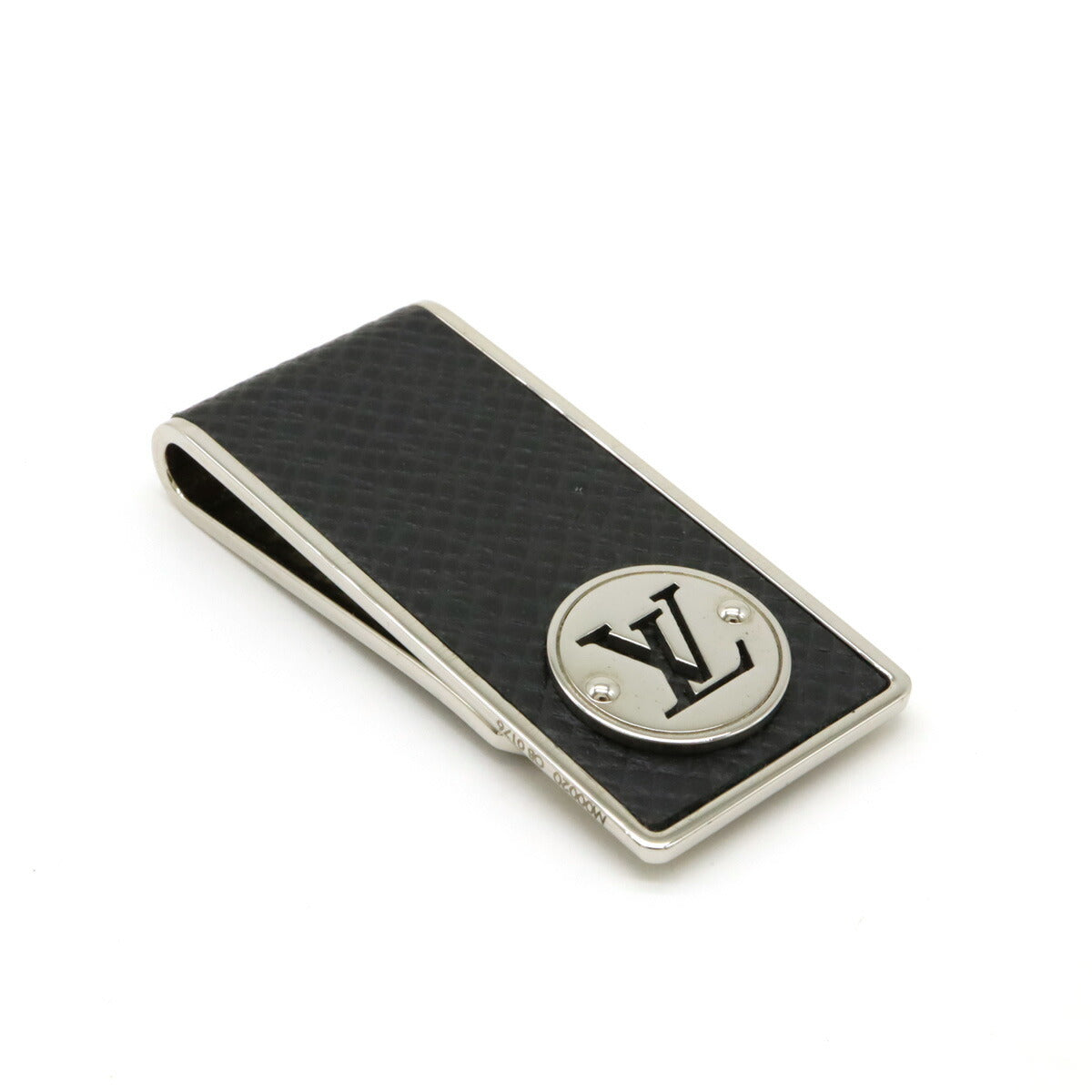 Louis Vuitton Taiga Leather Money Clip Black