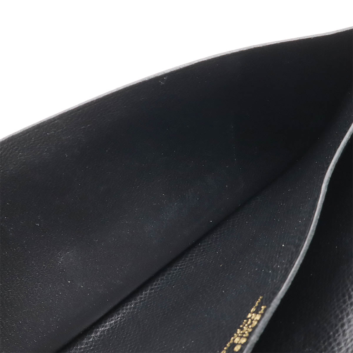 Hermes Bearn Souffle Long Wallet Black Leather