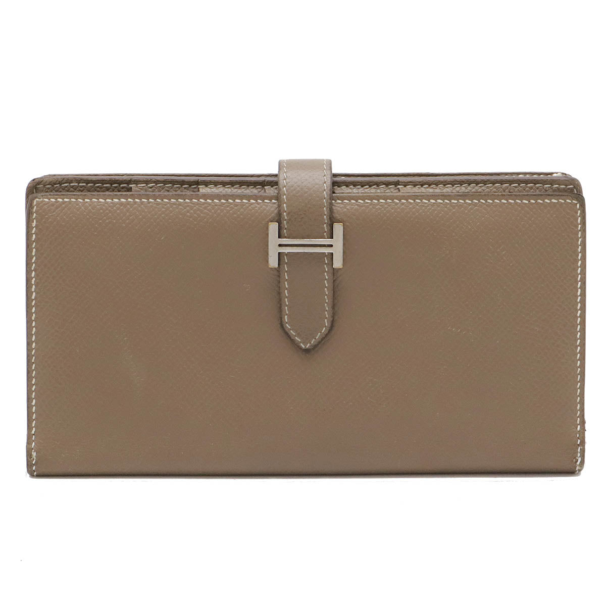 Hermes Bearn Souffle Long Wallet Leather