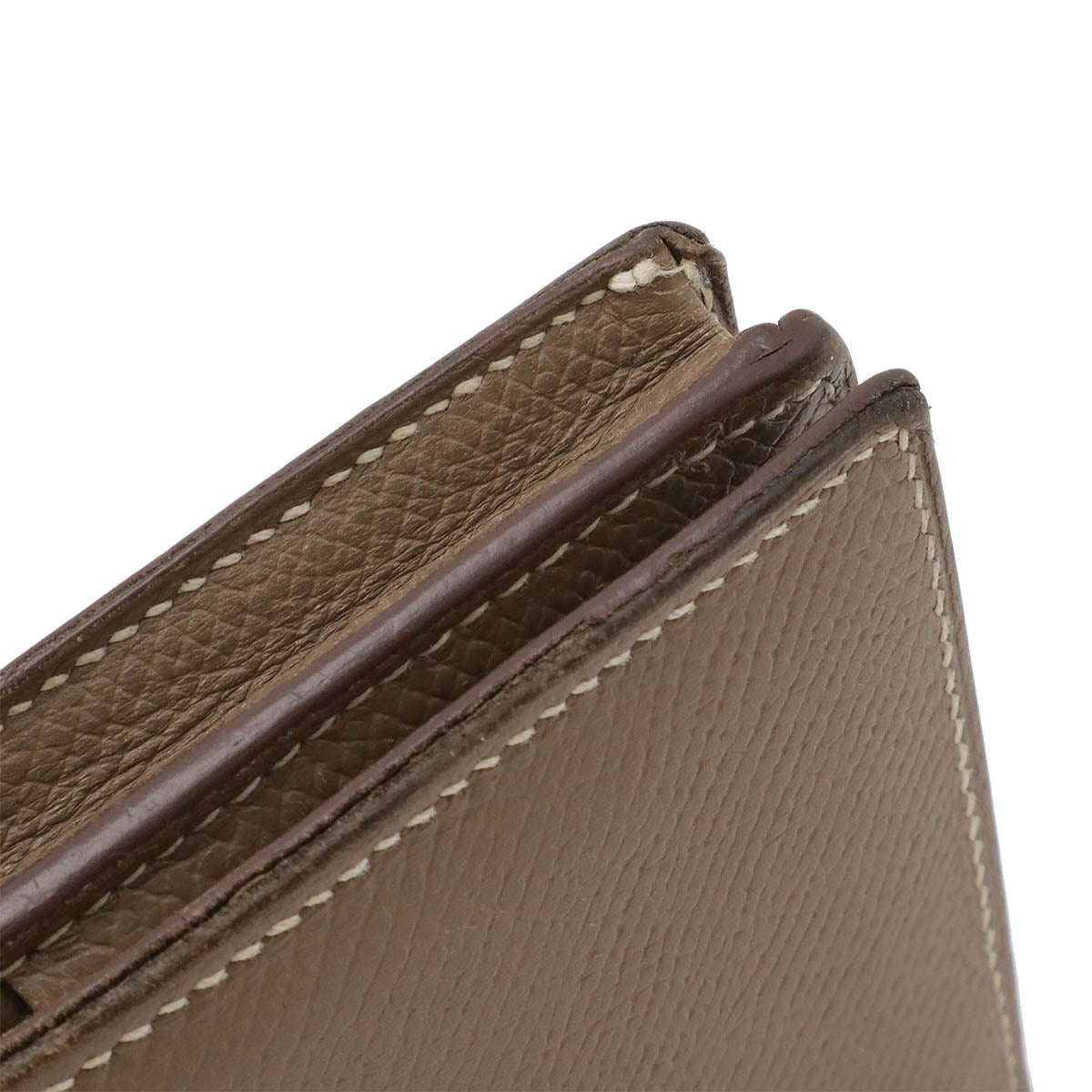 Hermes Bearn Souffle Long Wallet Leather