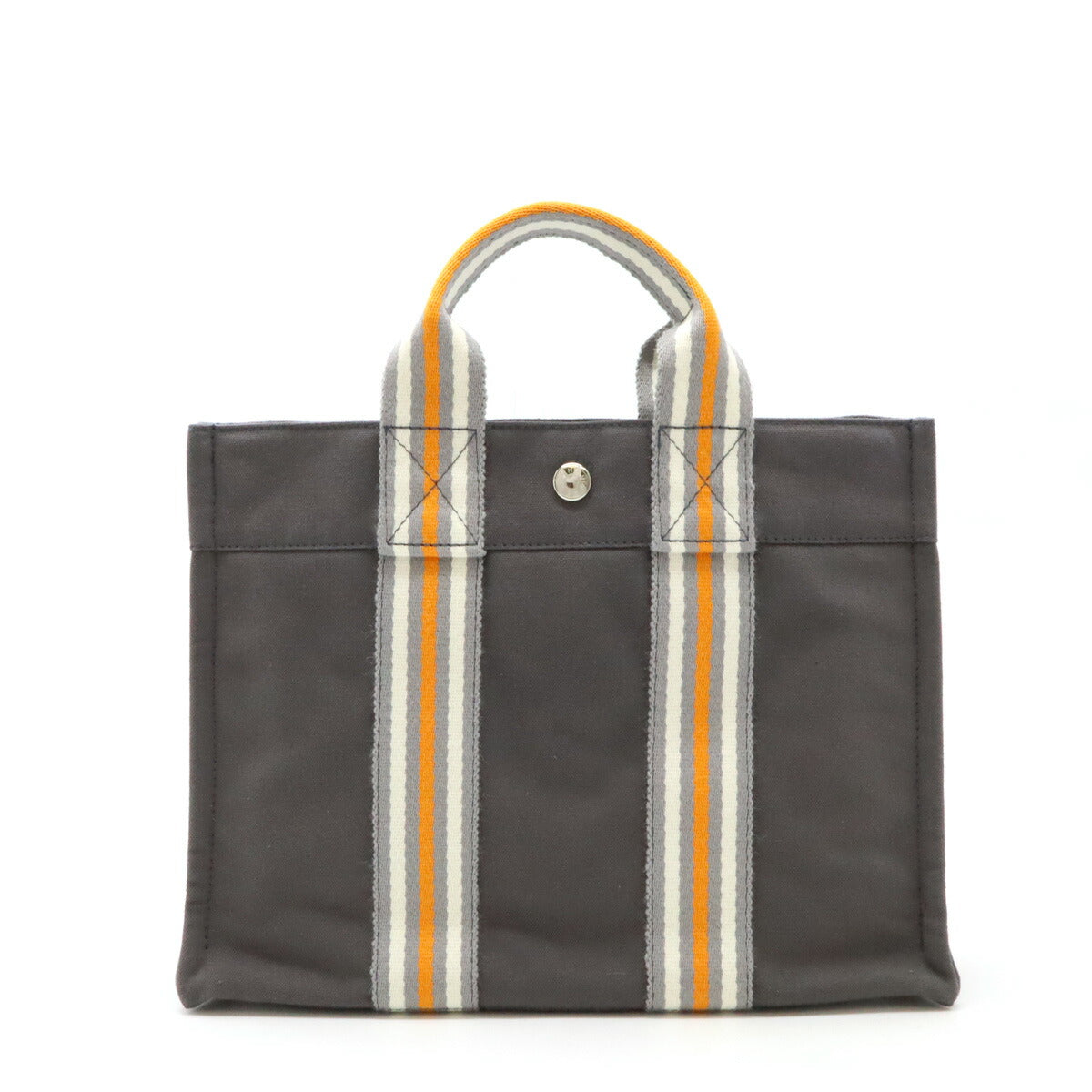 Hermes Canvas Fourre Tout Tote PM Bag