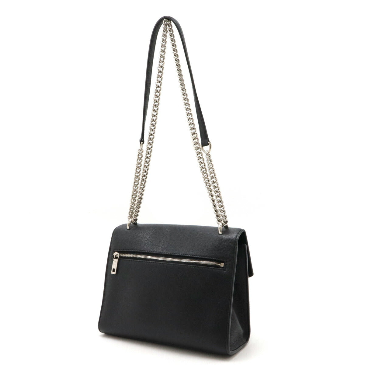 Louis Vuitton Mylockme Chain Shoulder Bag Black