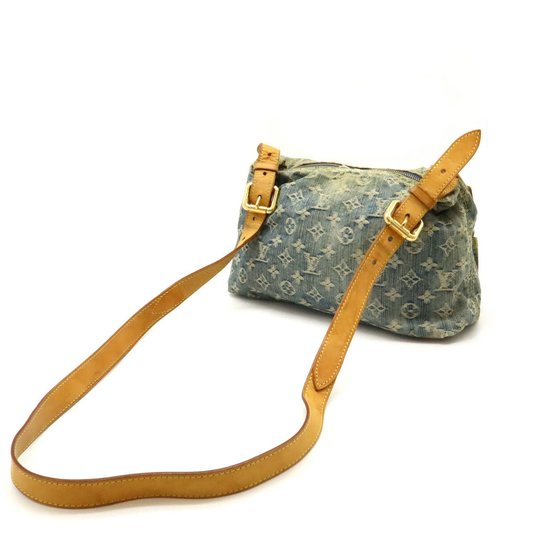 Louis Vuitton Monogram Denim Bag PM Blue M95049