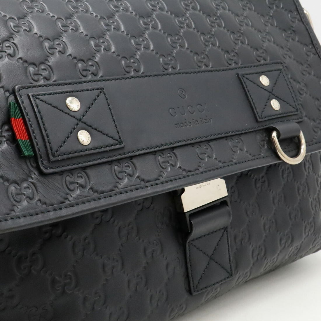 Gucci Sherry Line Shoulder Bag Black