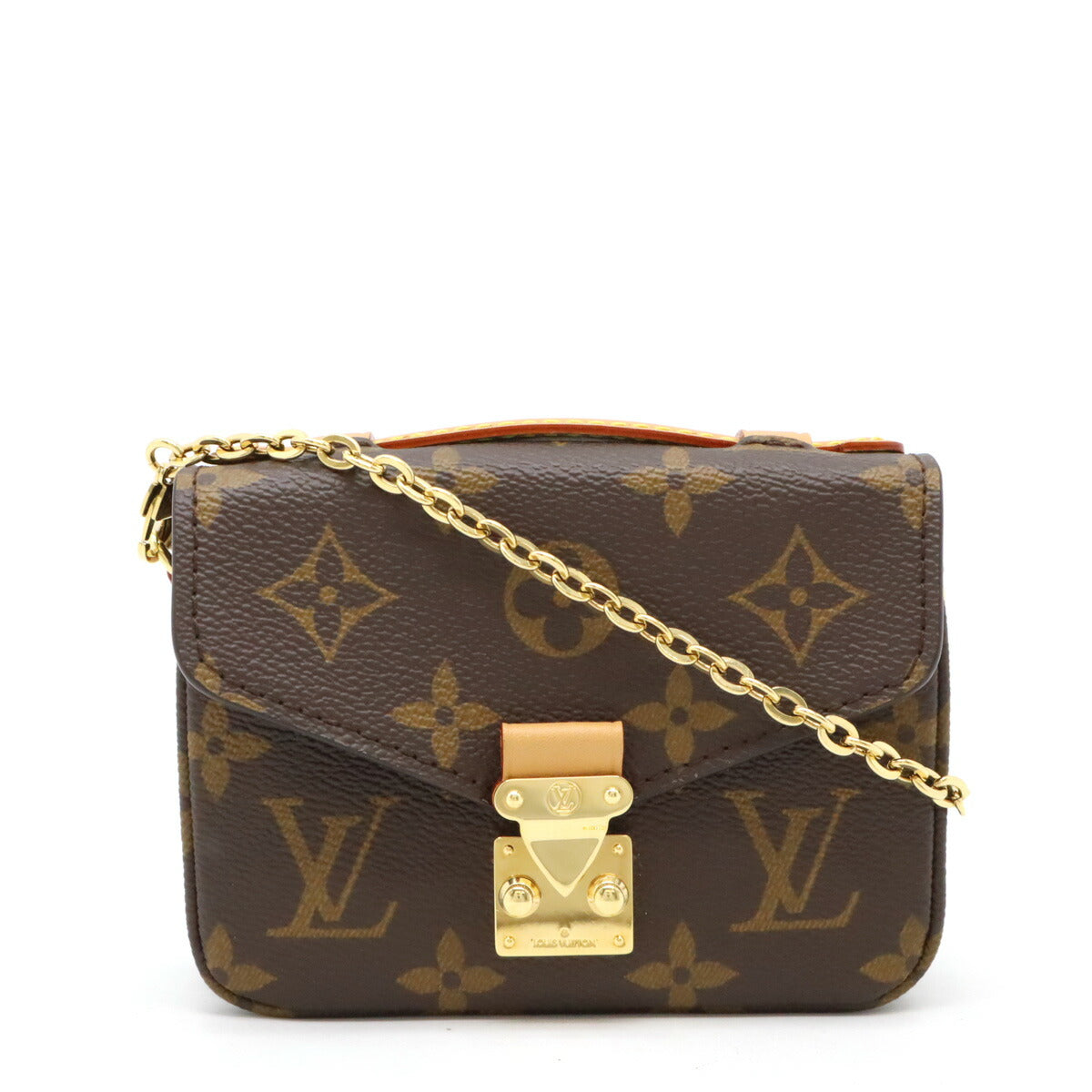 Louis Vuitton Monogram Micro Metis Chain Shoulder Bag M81267