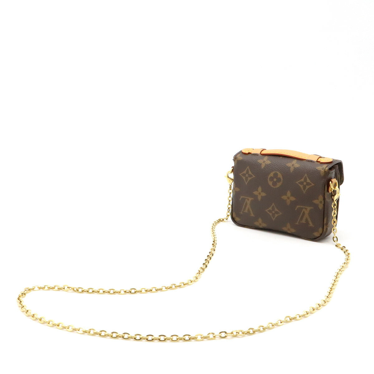 Louis Vuitton Monogram Micro Metis Chain Shoulder Bag M81267