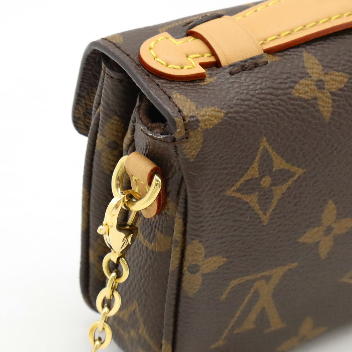 Louis Vuitton Monogram Micro Metis Chain Shoulder Bag M81267