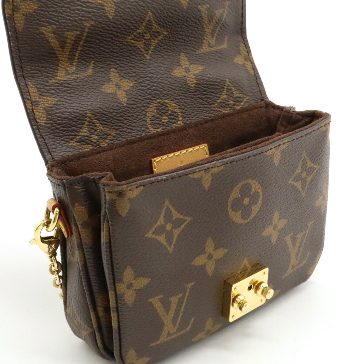 Louis Vuitton Monogram Micro Metis Chain Shoulder Bag M81267