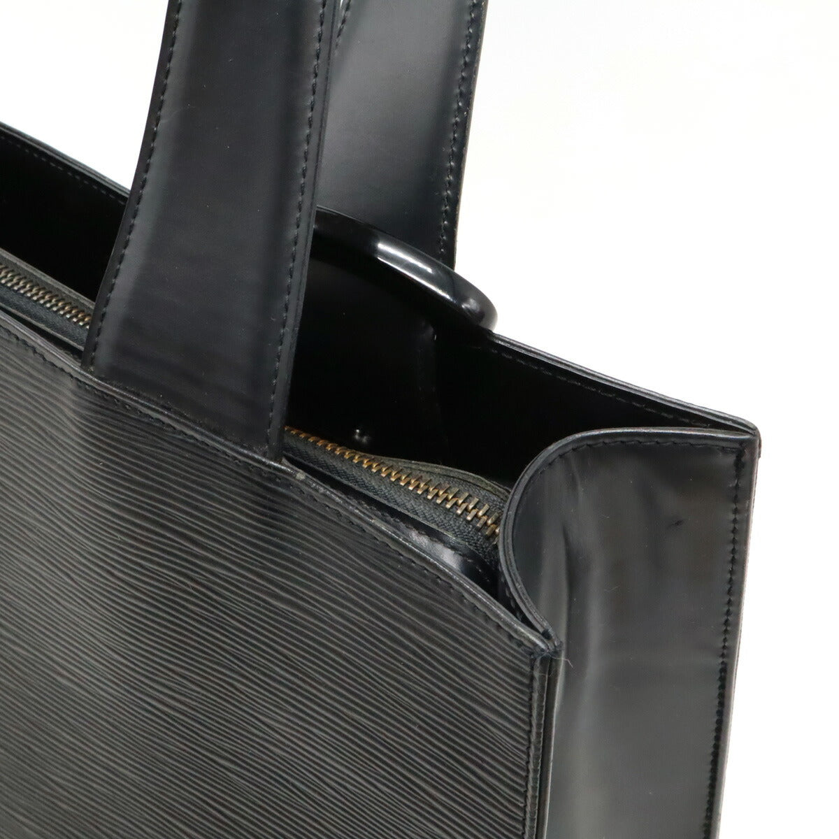 Louis Vuitton Epi Leather Tote Bag Black M52452