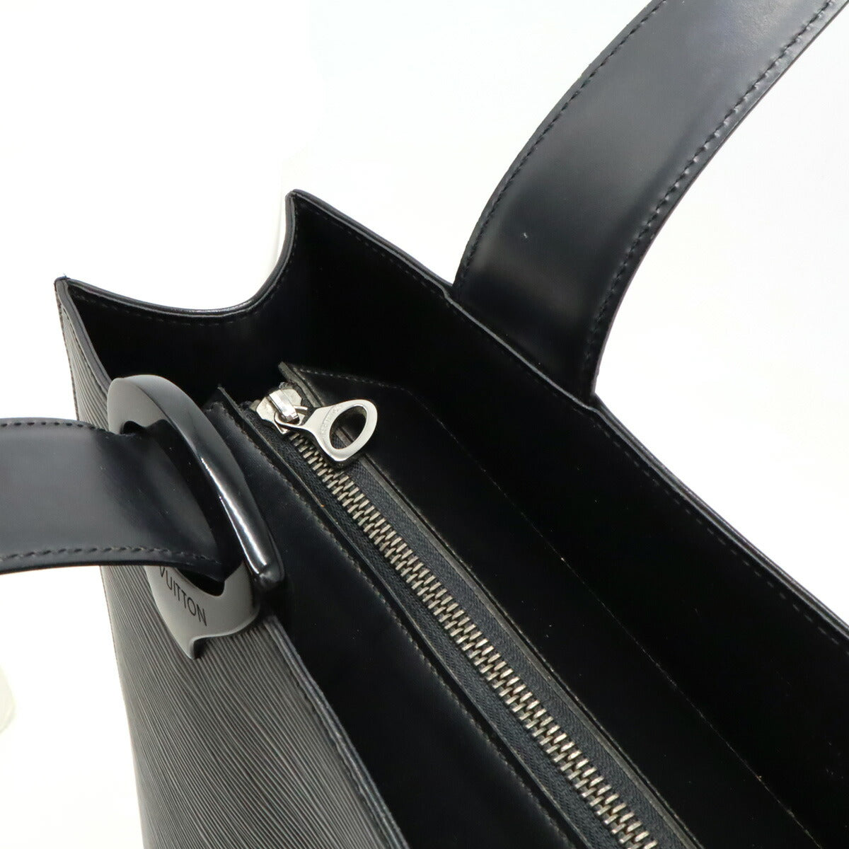 Louis Vuitton Epi Leather Tote Bag Black M52452