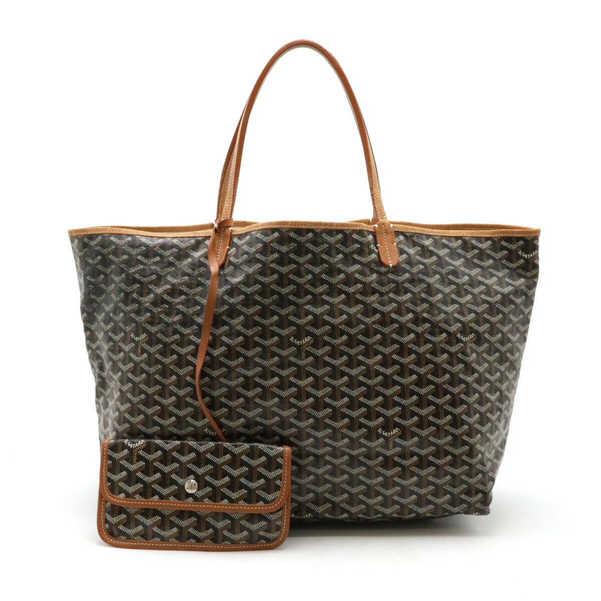 Goyard St. Louis GM Tote Bag Coated Canvas Leather