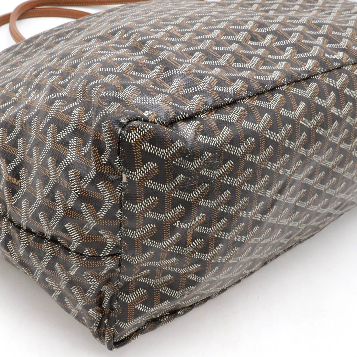 Goyard St. Louis GM Tote Bag Coated Canvas Leather