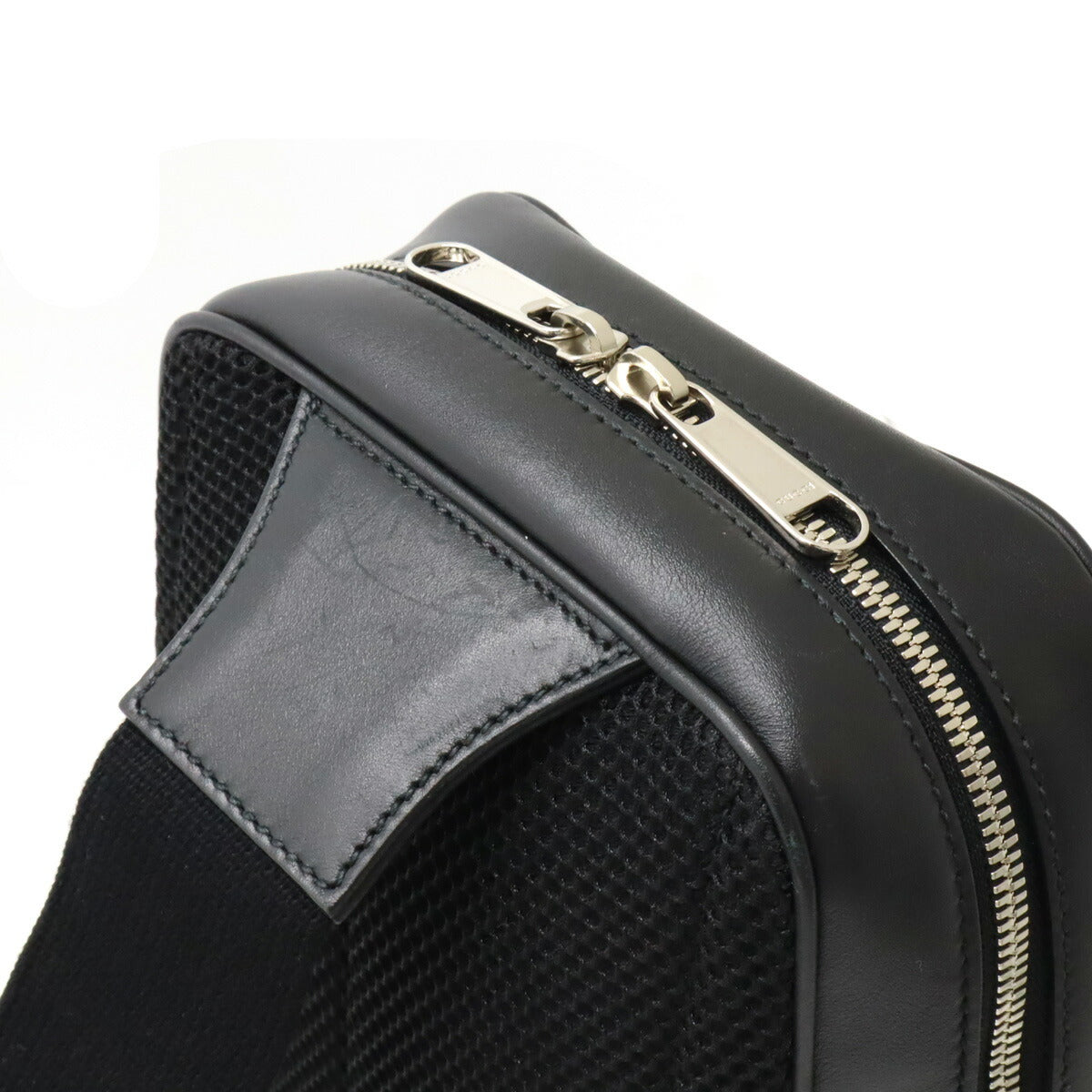 Gucci Leather Crossbody Bag Black