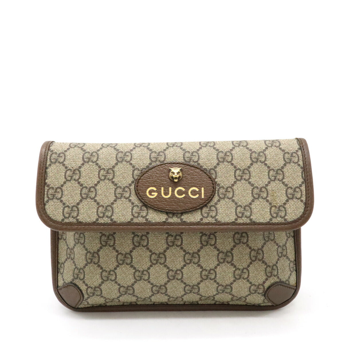 Gucci GG Supreme Waist Bag Metal Cathead