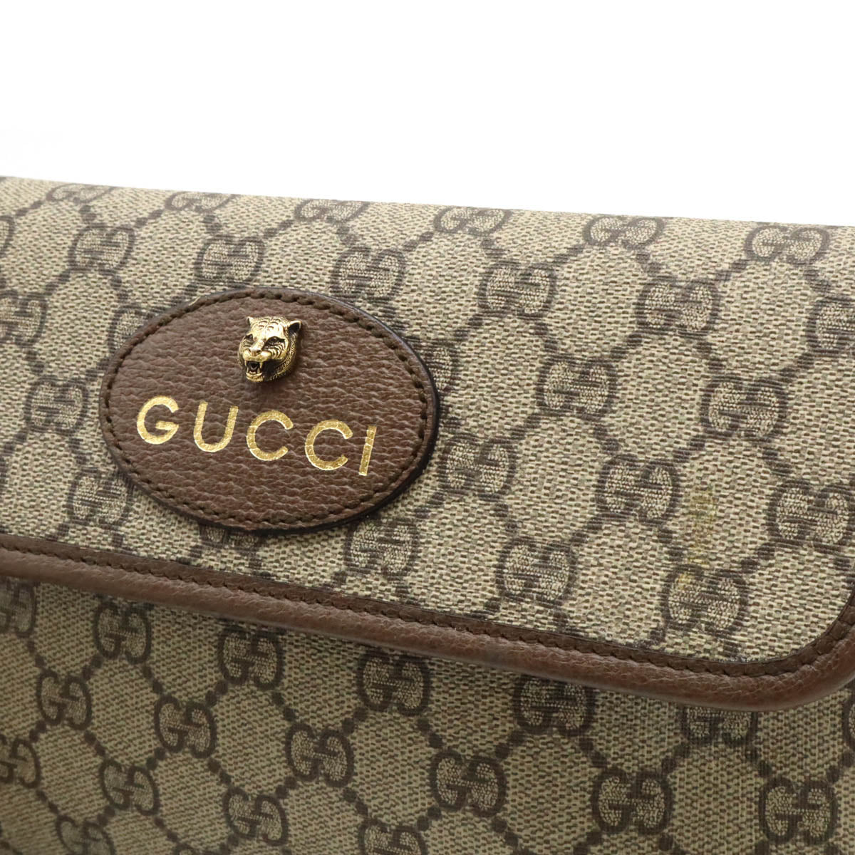 Gucci GG Supreme Waist Bag Metal Cathead