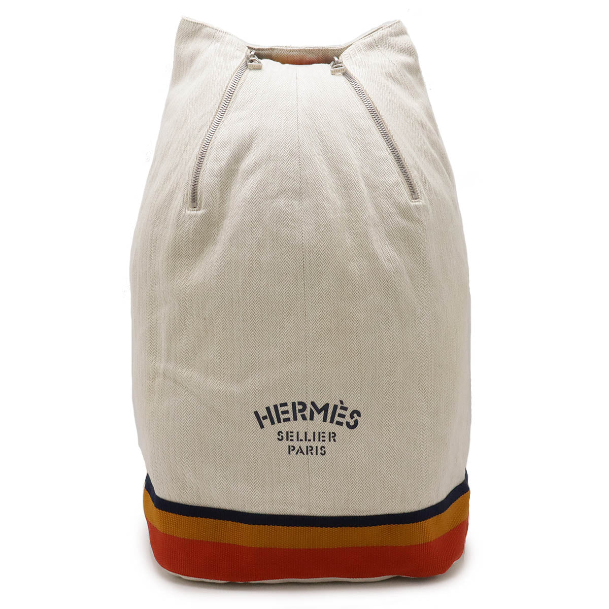 Hermes Canvas Cavalier Shoulder Bag