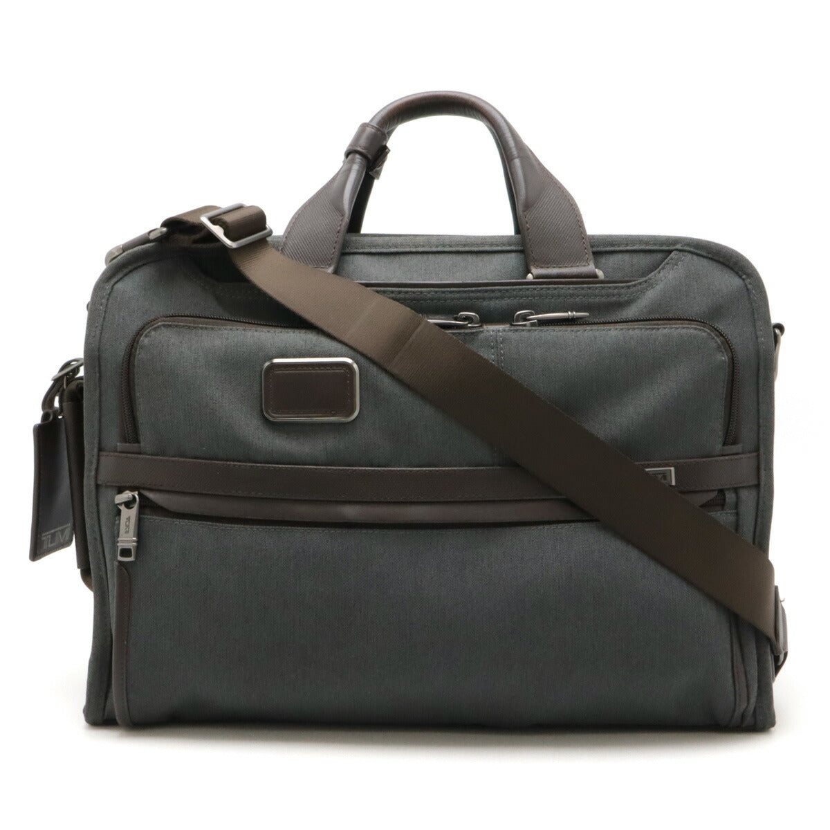 TUMI ALPHA 3 Business Bag Nylon Leather