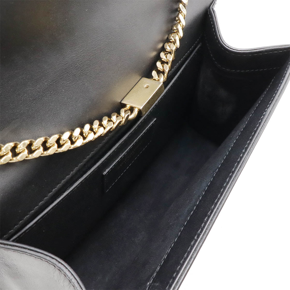 Yves Saint Laurent Leather Chain Shoulder Bag