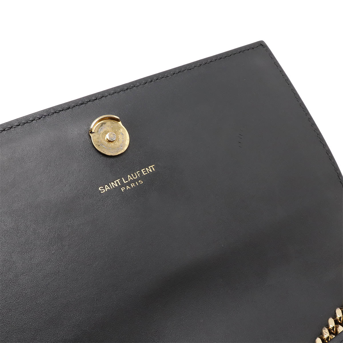 Yves Saint Laurent Leather Chain Shoulder Bag