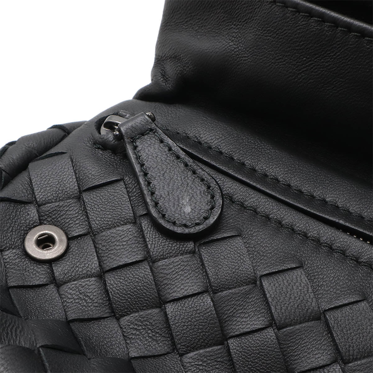 Bottega Veneta Leather Intrecciato Shoulder Bag