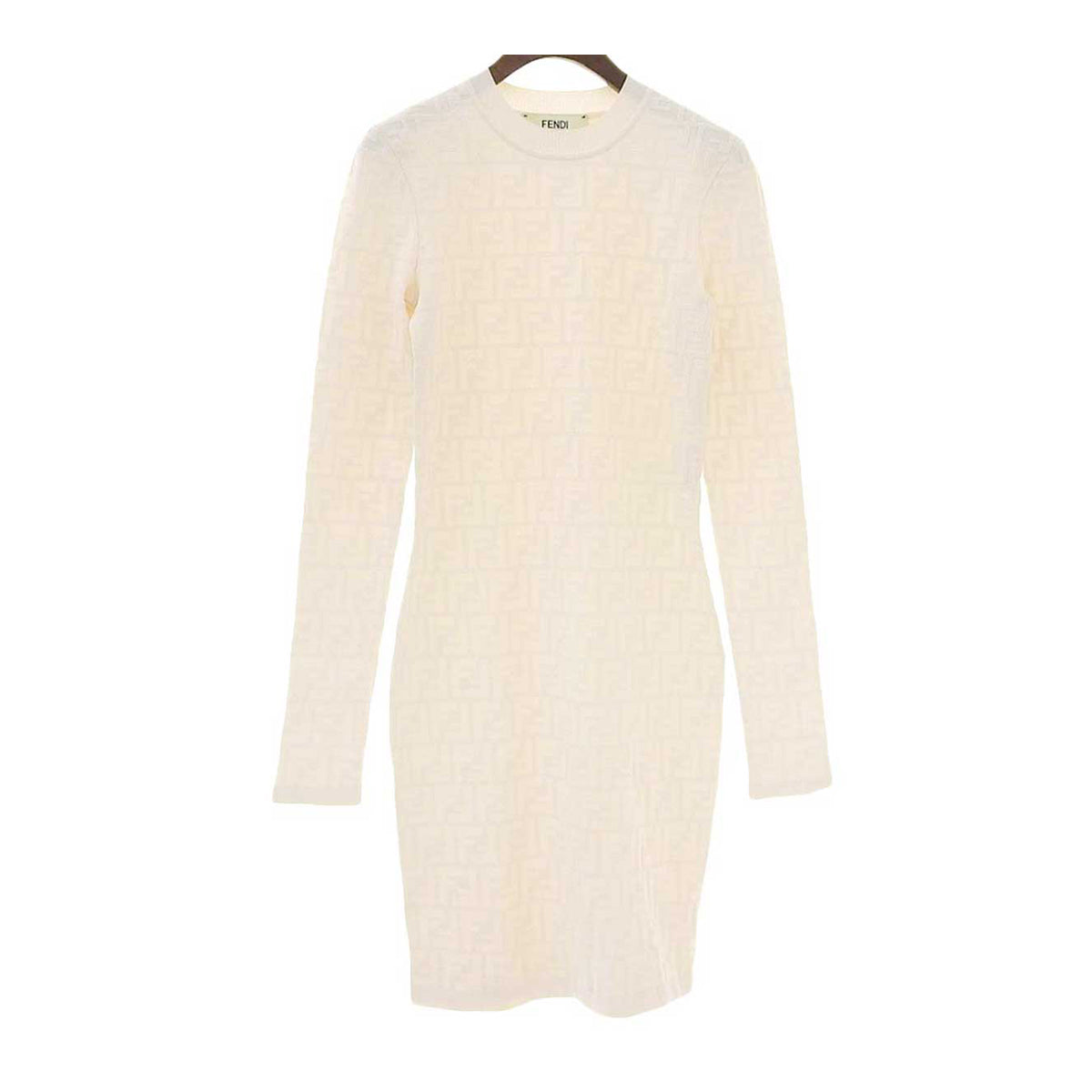 Fendi Mini Dress FZDB85 AQ41 Ivory