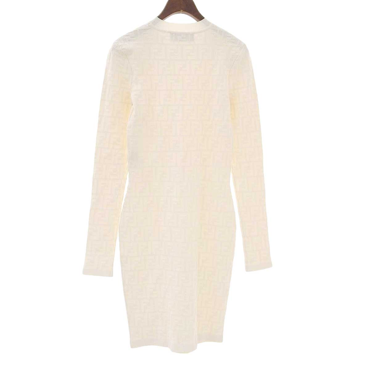 Fendi Mini Dress FZDB85 AQ41 Ivory