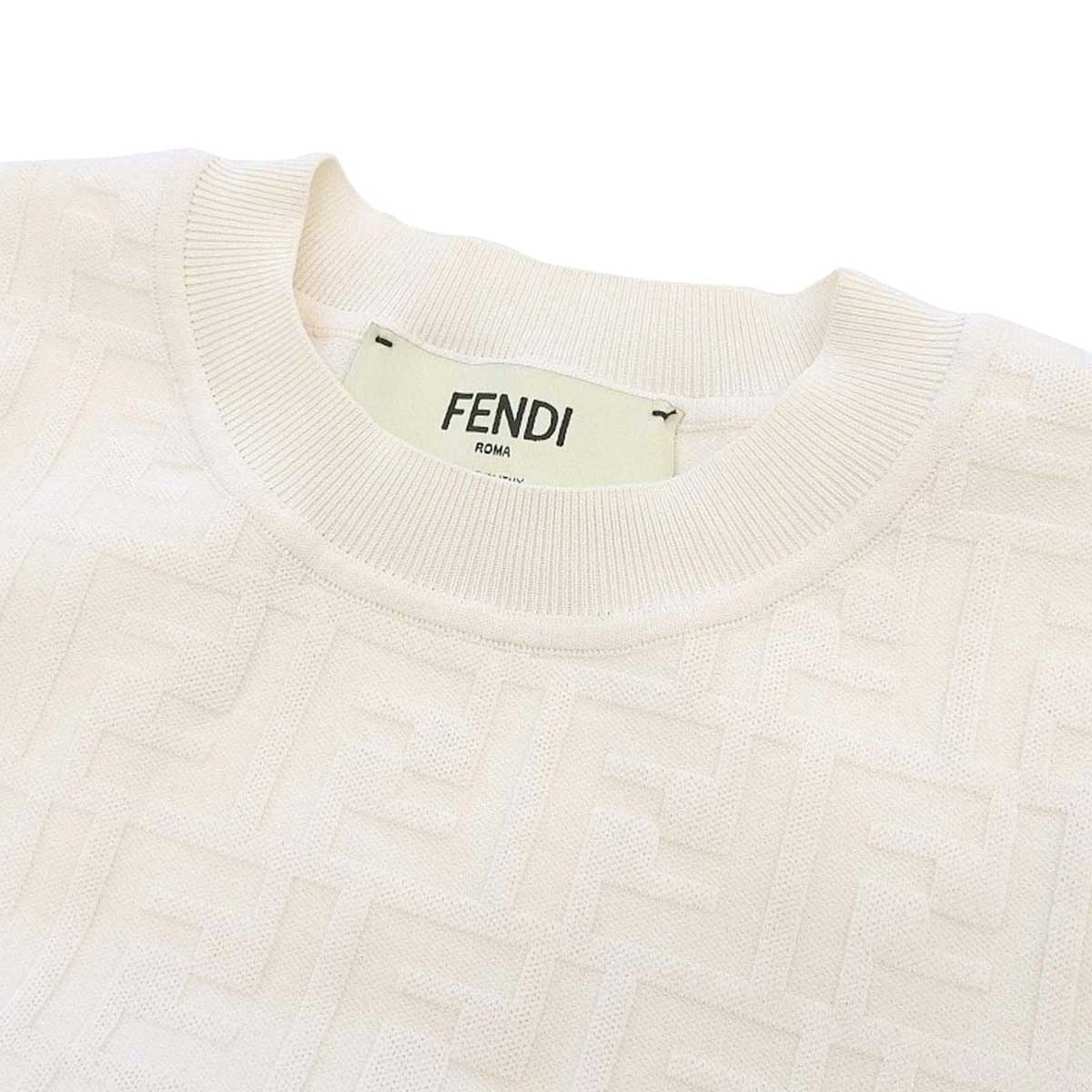 Fendi Mini Dress FZDB85 AQ41 Ivory