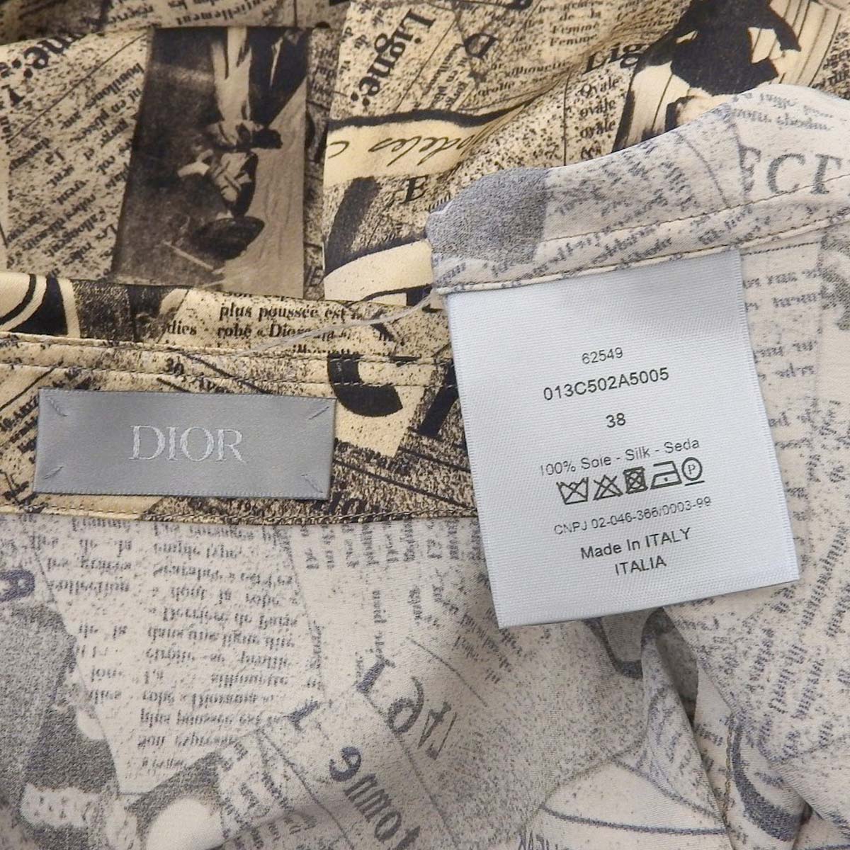 Dior Silk Shirt 013C502A5005