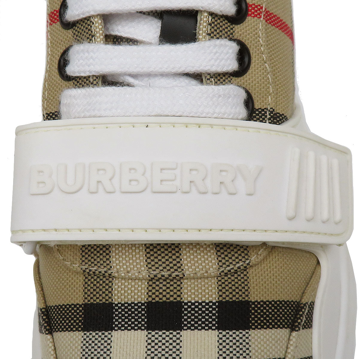 Burberry Check Leather Sneakers 80505091