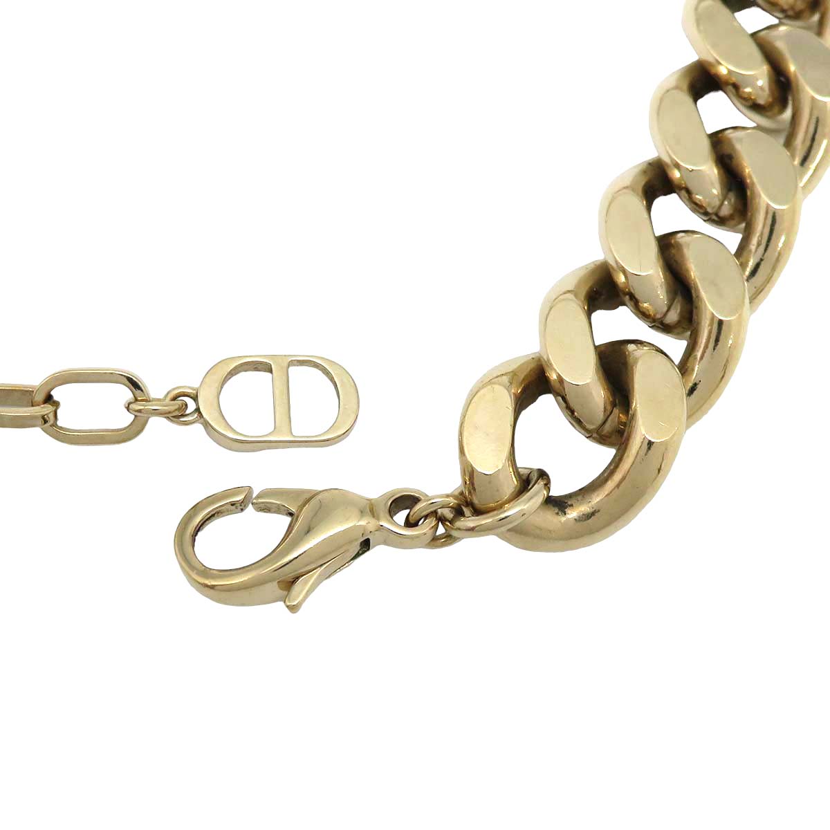 Dior Metal Chain Link Necklace N2064HOMMT