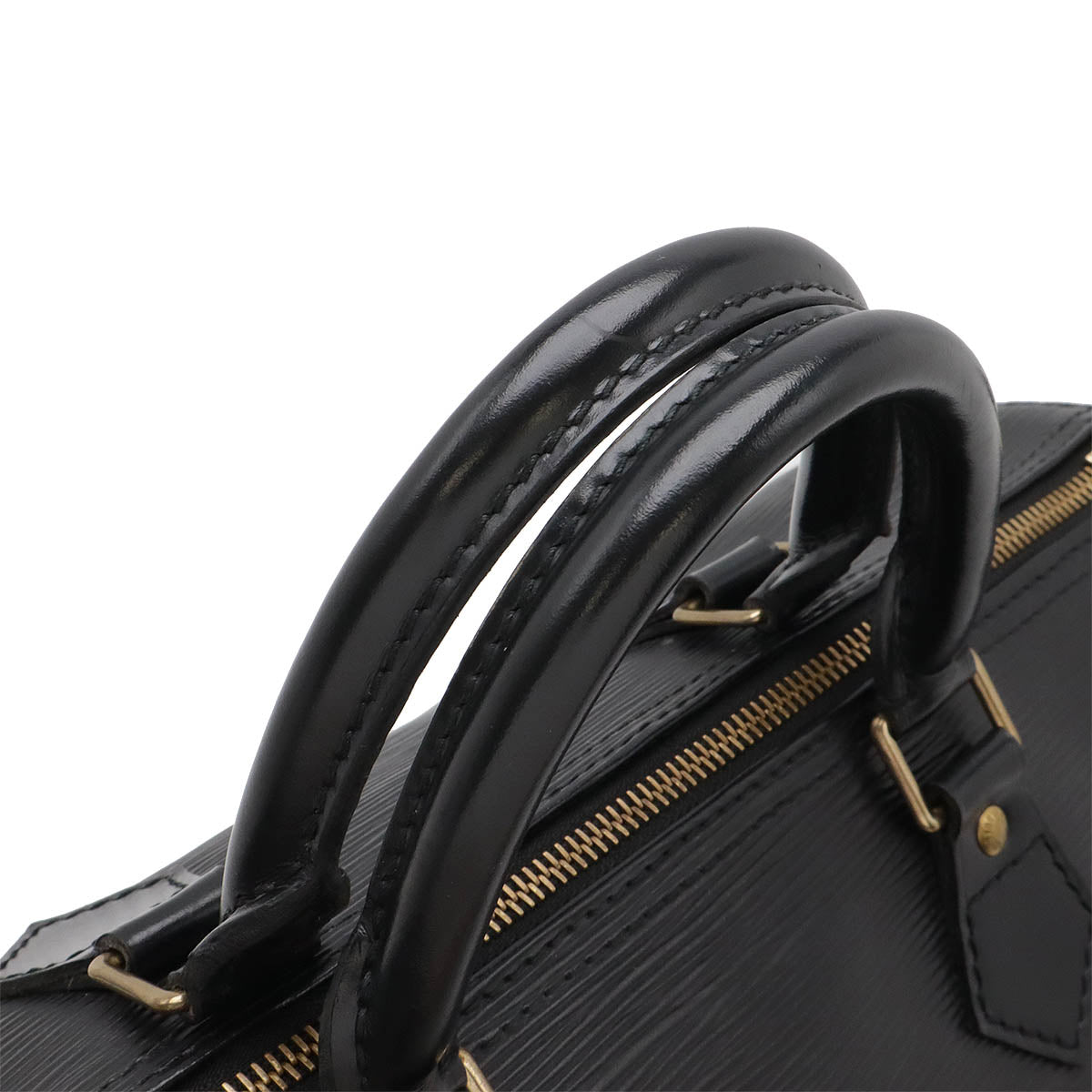 Louis Vuitton Epi Speedy 30 Handbag Black