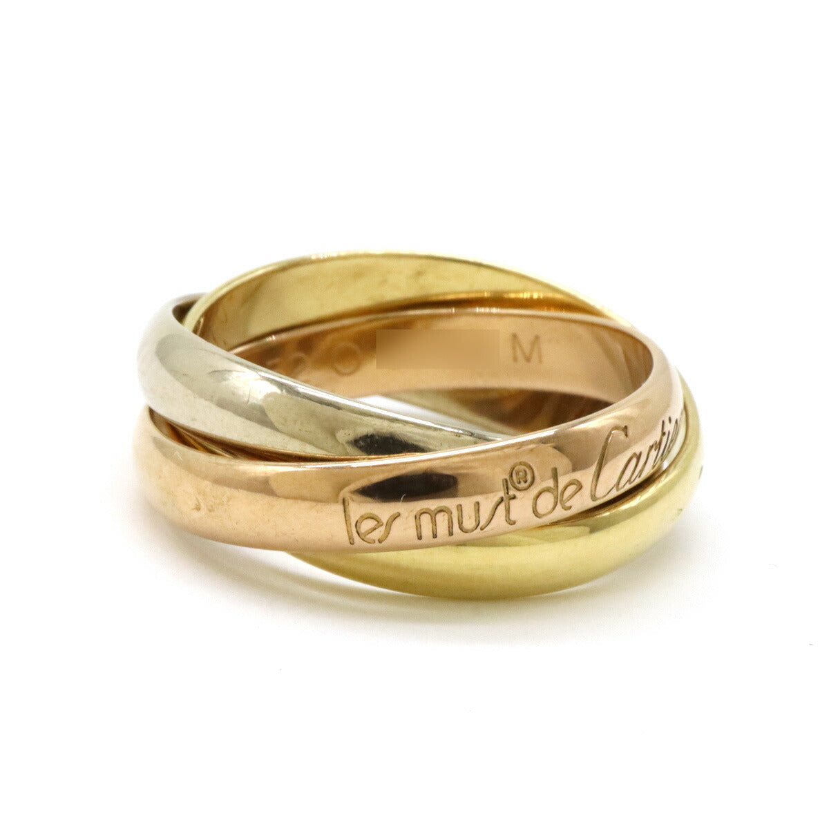 Cartier Trinity Ring 18K Gold #52