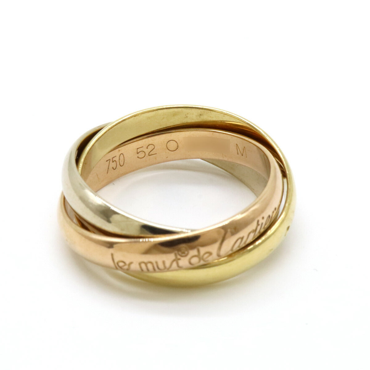 Cartier Trinity Ring 18K Gold #52