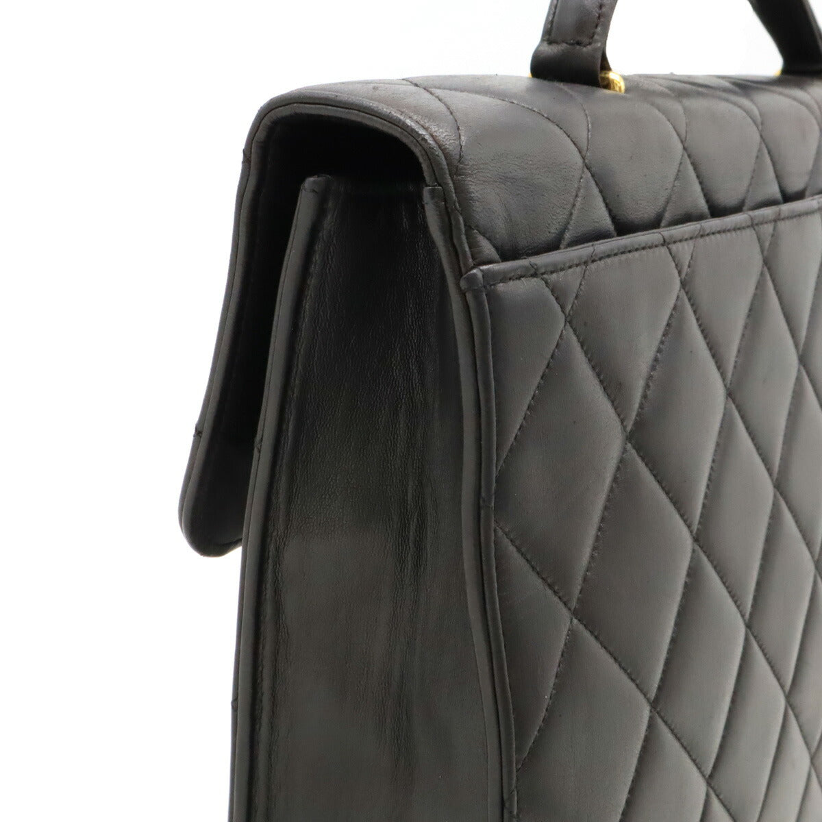 Chanel Matelasse Leather Briefcase Black