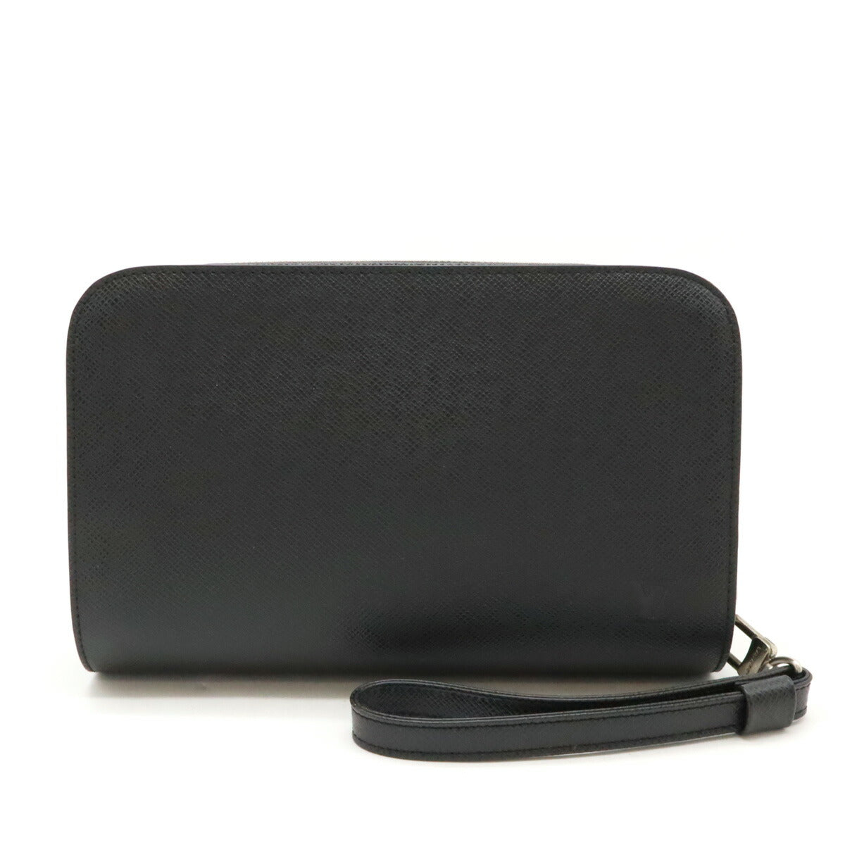 Louis Vuitton Taiga Baikal Clutch Bag Black