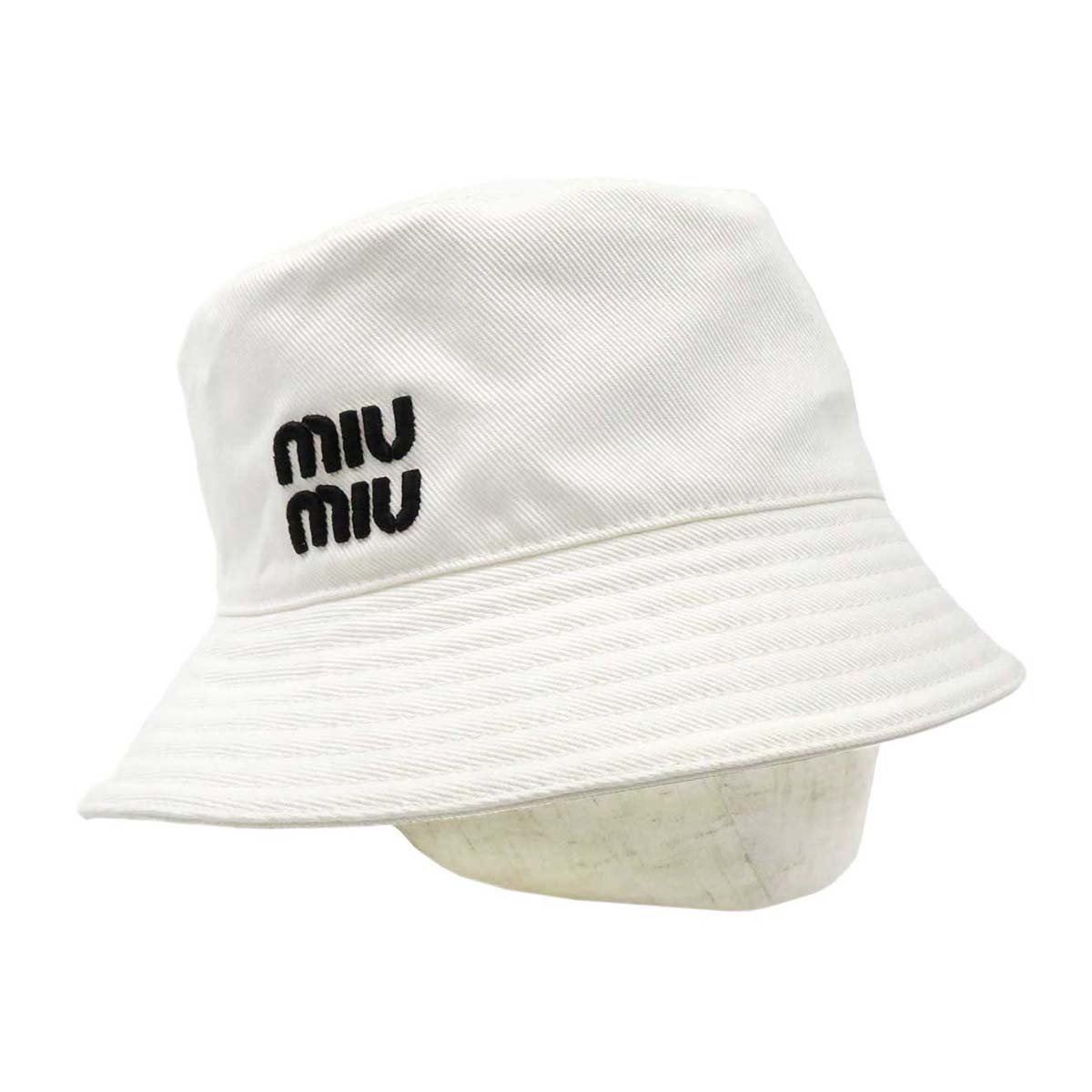 Miu Miu Logo Embroidery Bucket Hat 5HC196