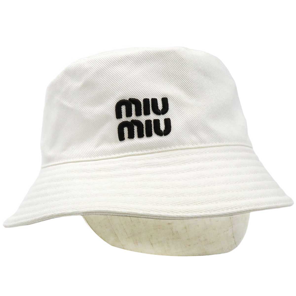 Miu Miu Logo Embroidery Bucket Hat 5HC196