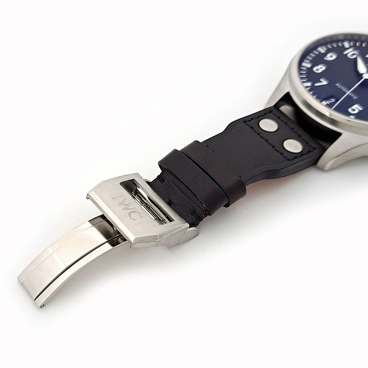 IWC Big Pilot Watch IW501001 Automatic Stainless Steel Leather