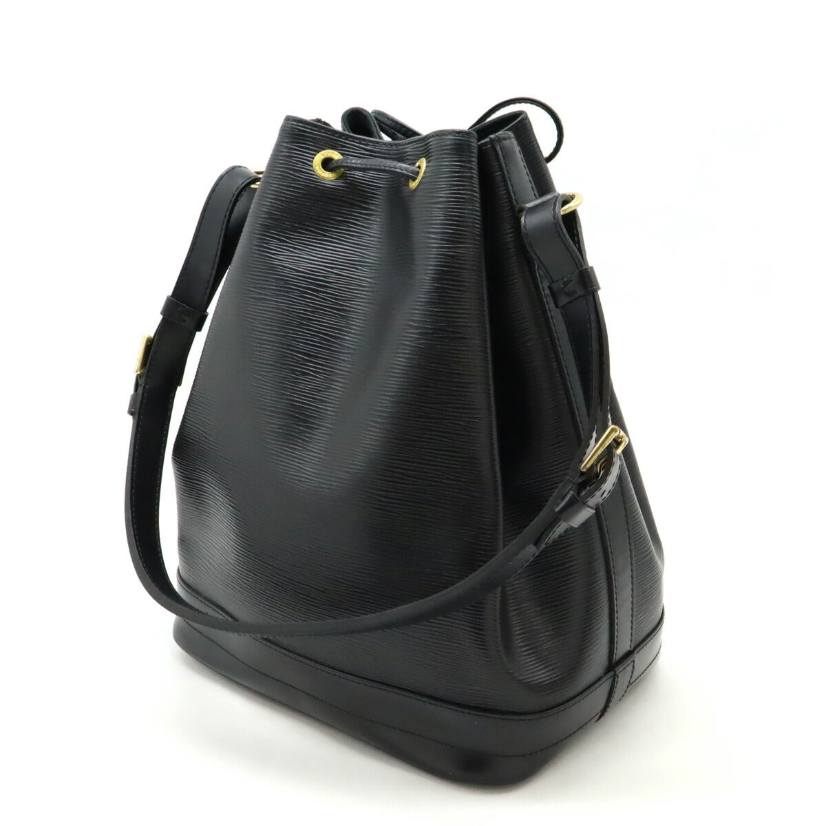 Louis Vuitton Epi Noe Shoulder Bag Black