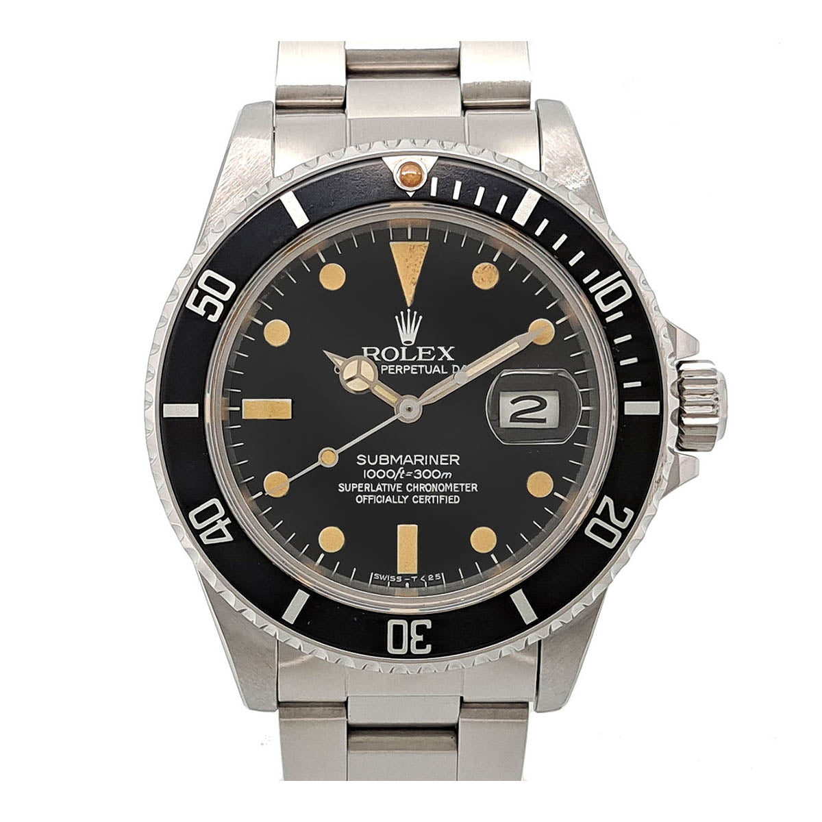 Rolex Submariner Date 16800 Stainless Steel Watch