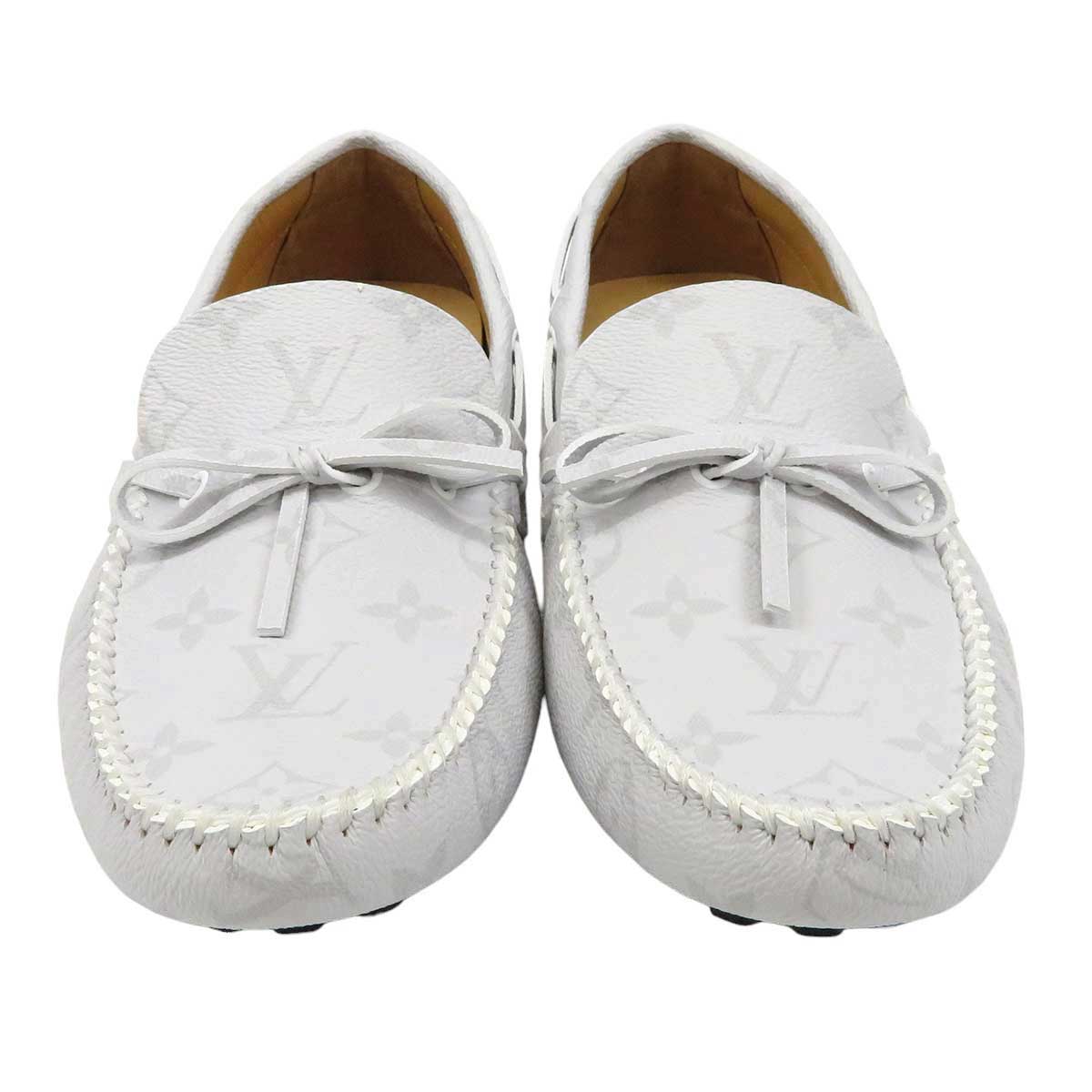 Louis Vuitton Leather Moccasin Monogram