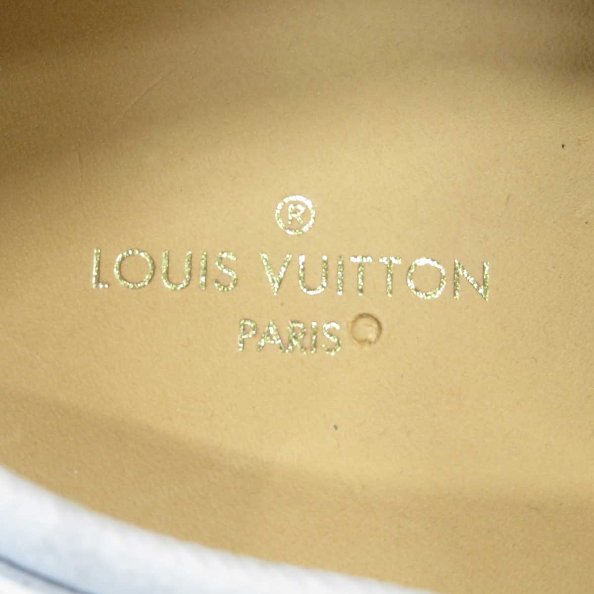 Louis Vuitton Leather Moccasin Monogram