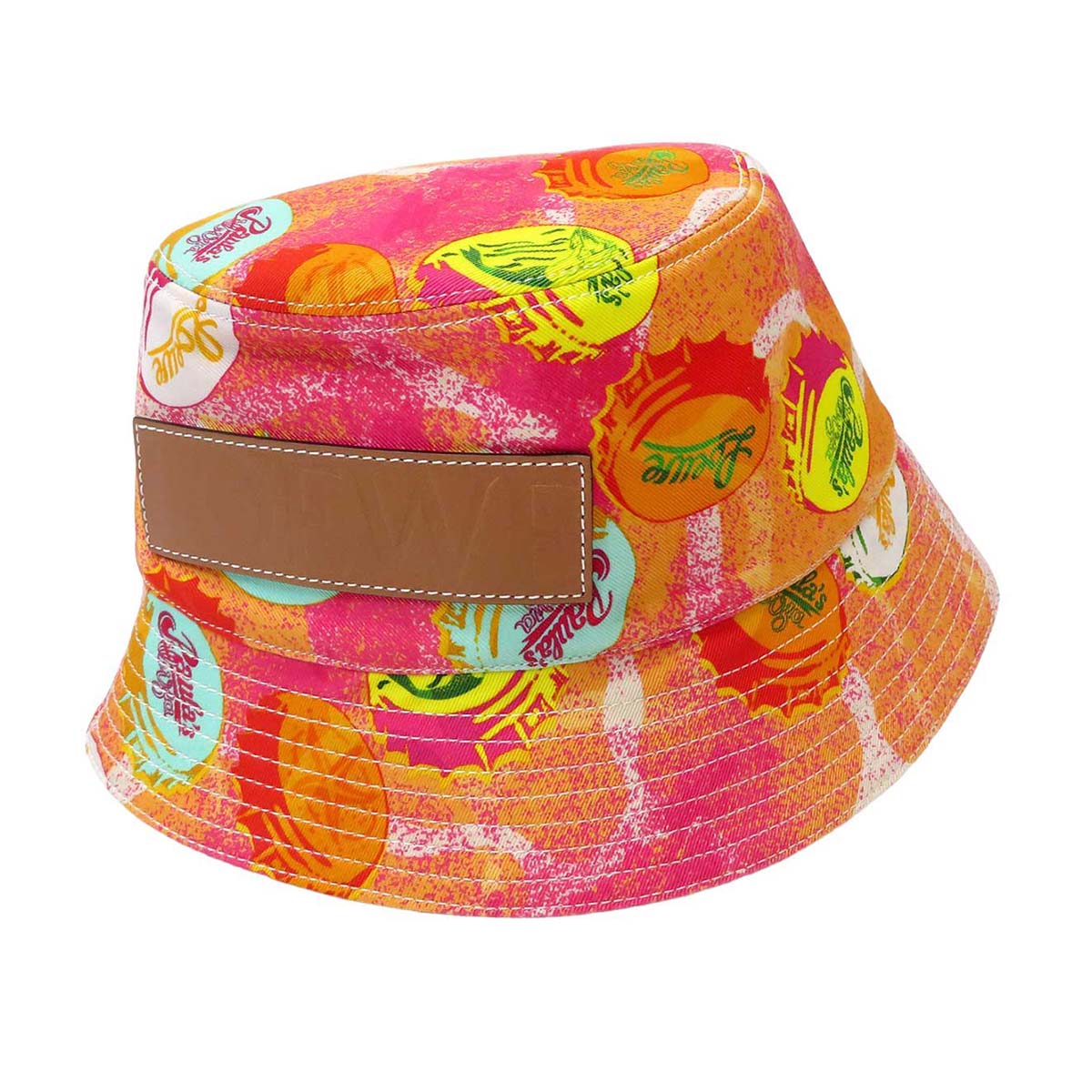 Loewe Canvas Calf Bucket Hat K820HB1X21