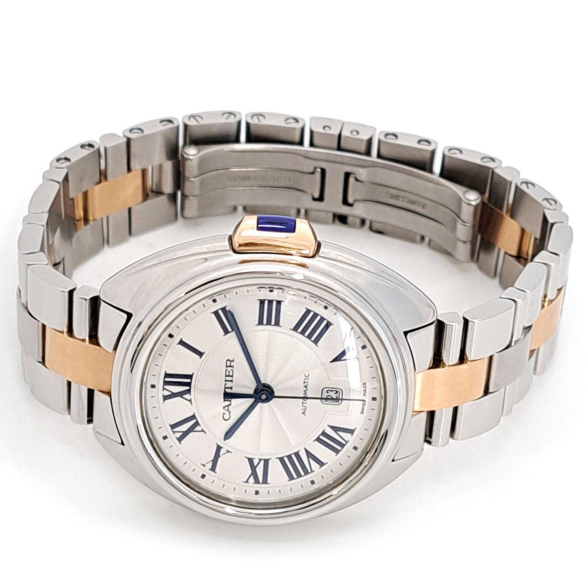 Cartier Watch W2CL0004 Stainless Steel Pink Gold Automatic