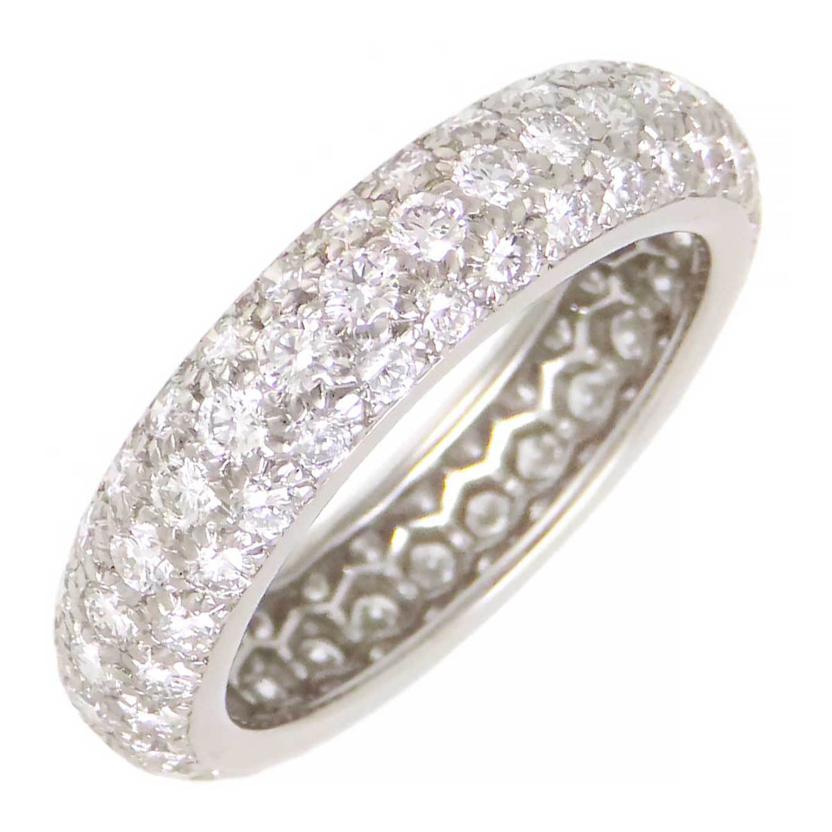 Cartier PT950 Diamond Platinum Ring