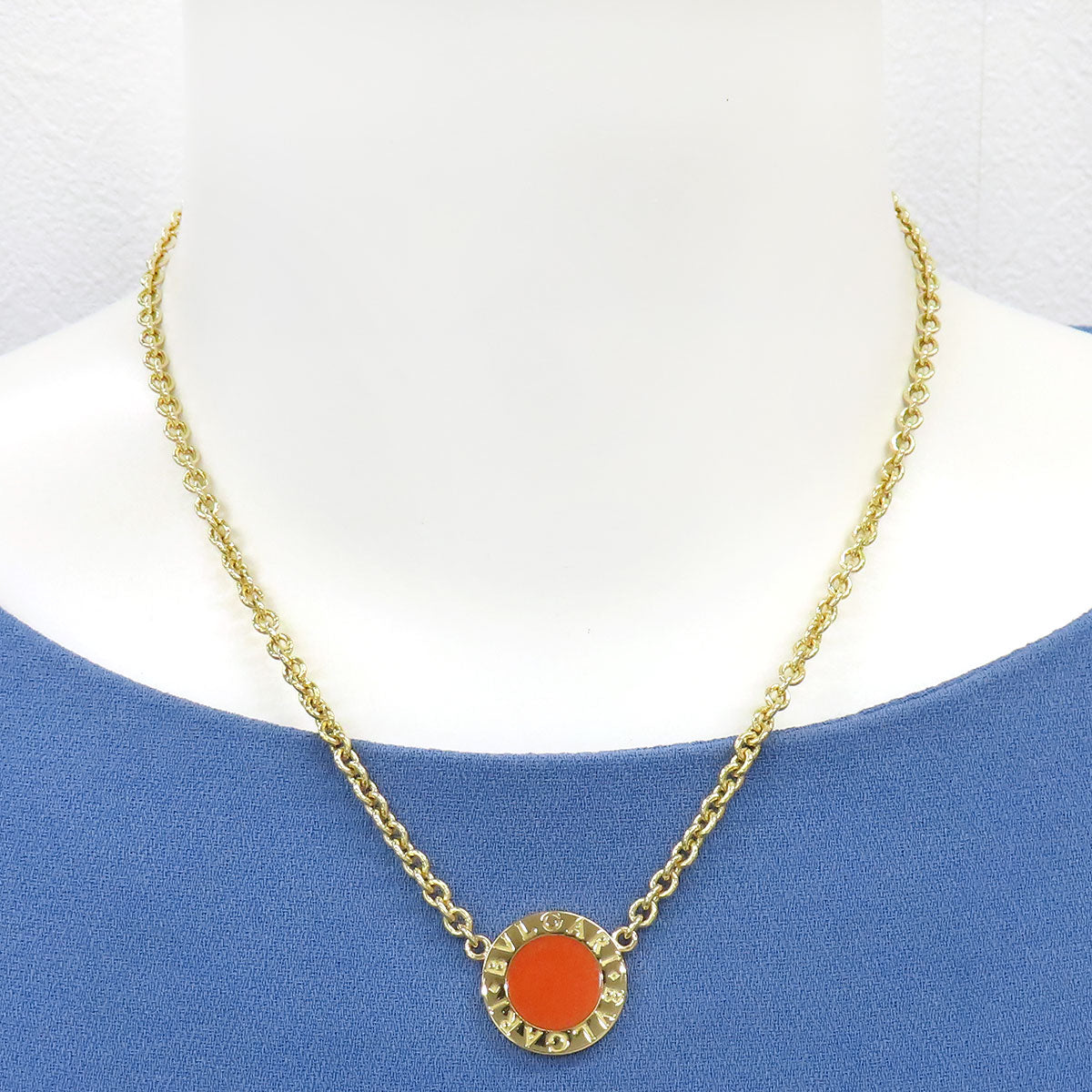 Bvlgari Coral Necklace K18YG