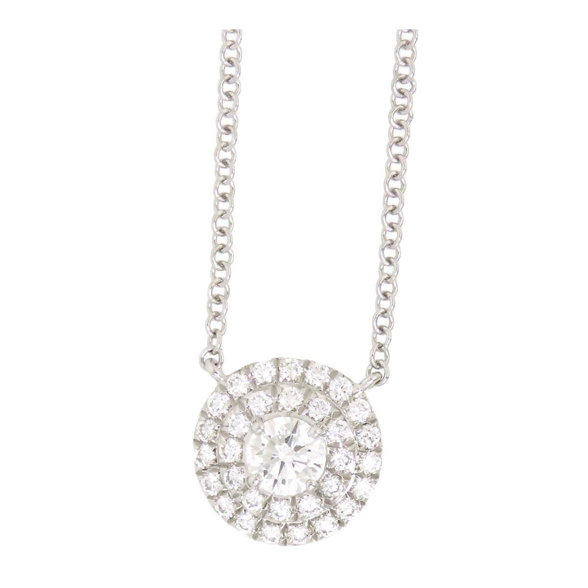 Tiffany & Co PT950 Diamond Necklace