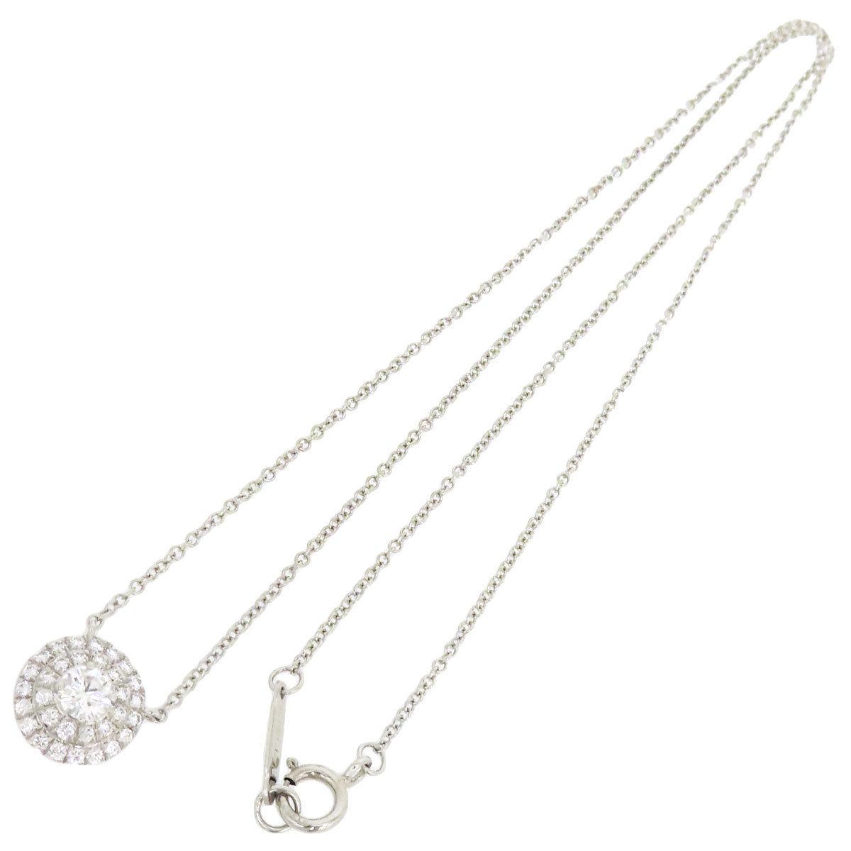 Tiffany & Co PT950 Diamond Necklace