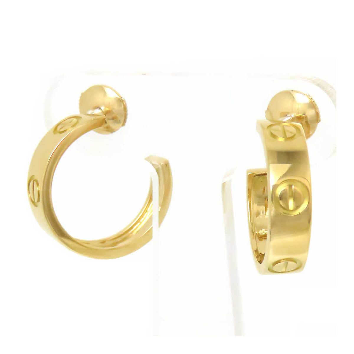 Cartier K18YG Love Earrings Clip